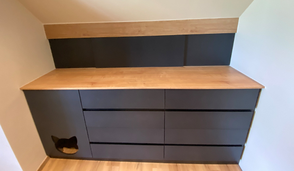 Menuiserie Mons - LD Wood - dressing, meubles, bibliothèque, escalier, porte, cloison, placards dans la région de Mons, Binche, La Louvière)